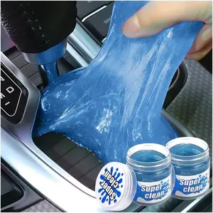 Car Interior Cleaning Gel, Reusable Car Interior Cleaning Gel, Multipurpose Cleaning Tool for Car, Keyboard, Home, Office, Car Cleaning Agent