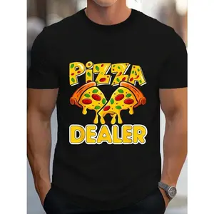 Pizza Dealer Pizza Lover T-Shirt for Women Men Cotton Clothing