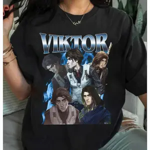 Viktor Arcane 2 Shirt, Viktor Bootleg Shirt, Vintage Arcane Unisex T-Shirt, Sweatshirt, Hoodie