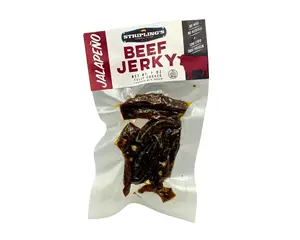 Stripling's Jalapeno Beef Jerky Snack Size - 1 oz.