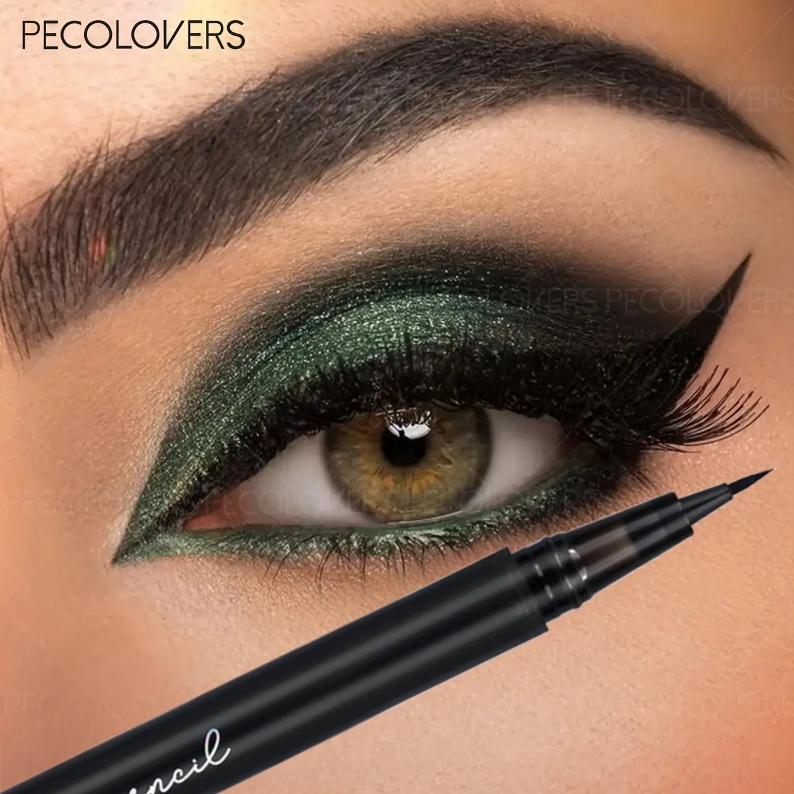 1pc Long-Lasting Waterproof Eyeliner Pen, Easy To Apply Smoothly, Glides On Smoothly, Allowing You To Effortlessly Create Trendy Eye Makeup And Elegant Eyeliner, Cosmetic Beauty