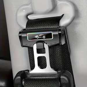 Adjustable Seatbelt Shoulder Strap, Car Seat Attachment, Prevents Belt Falling off Neck, Relieves Neck Discomfort, Improves Driving Comfort, 2 Piece Set