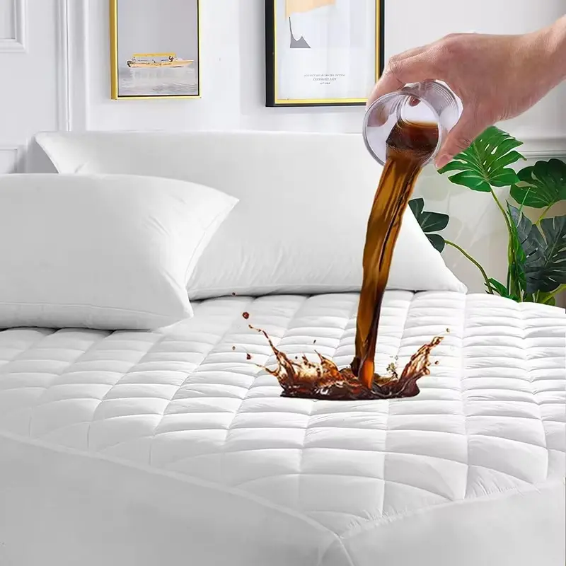 Waterproof Mattress Protector – Twin, Twin XL, Full, Queen, King, California King | Deep Pocket Fitted Cover | Breathable Soft Mattress Pad | 100% Leak Proof Bed Protector