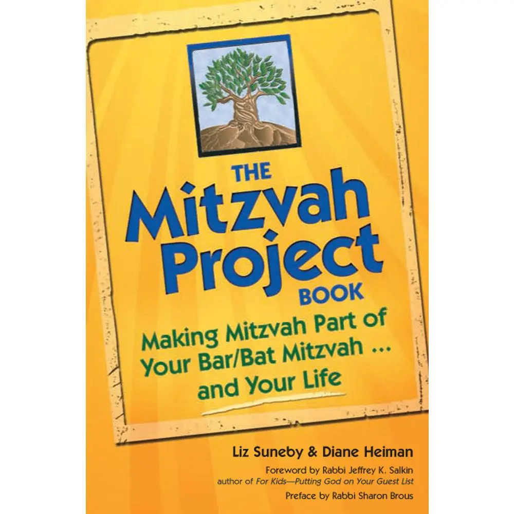 USED Book - The Mitzvah Project Book: Making Mitzvah Part of Your Bar/Bat Mitzvah and Your Life by Heiman, Diane (Paperback) - english