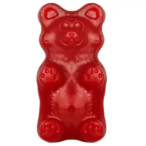 The Original 2 LB Giant Gummy Bears! Big Size, Huge Fruity Flavor • Super Sweet & Chewy Candies Seen & Shared by Millions | Perfect for Parties, Gifts, Content Creation & Viral Challenges | Made in USA by GGB Candies Snack Corn