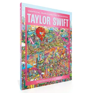 Taylor Swift: Unofficial Search and Find Biographies Illustrated by Gus Morais [Hardcover]