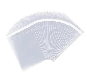 Clear Self Seal Cello Bags Size 5x7 Cellophane Packaging Supplies 100 Pack
