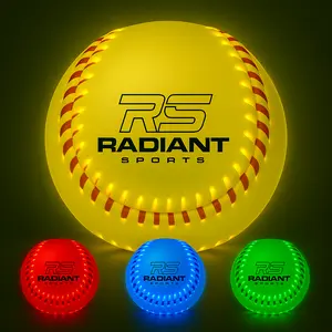Western Star LED Baseball - Rechargeable Multi-Color Illuminating Baseball for Night Games Gifts and Training - Gifts for Boys 8-12 - Durable & Safe for Twilight Catches - Full Size 3" Official Size and Weight 5oz