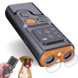 Anti-Barking Device for Dogs, High-Definition Display & LED Flashlight, Point at Dog to Stop Barking Instantly, Pet Training Tool
