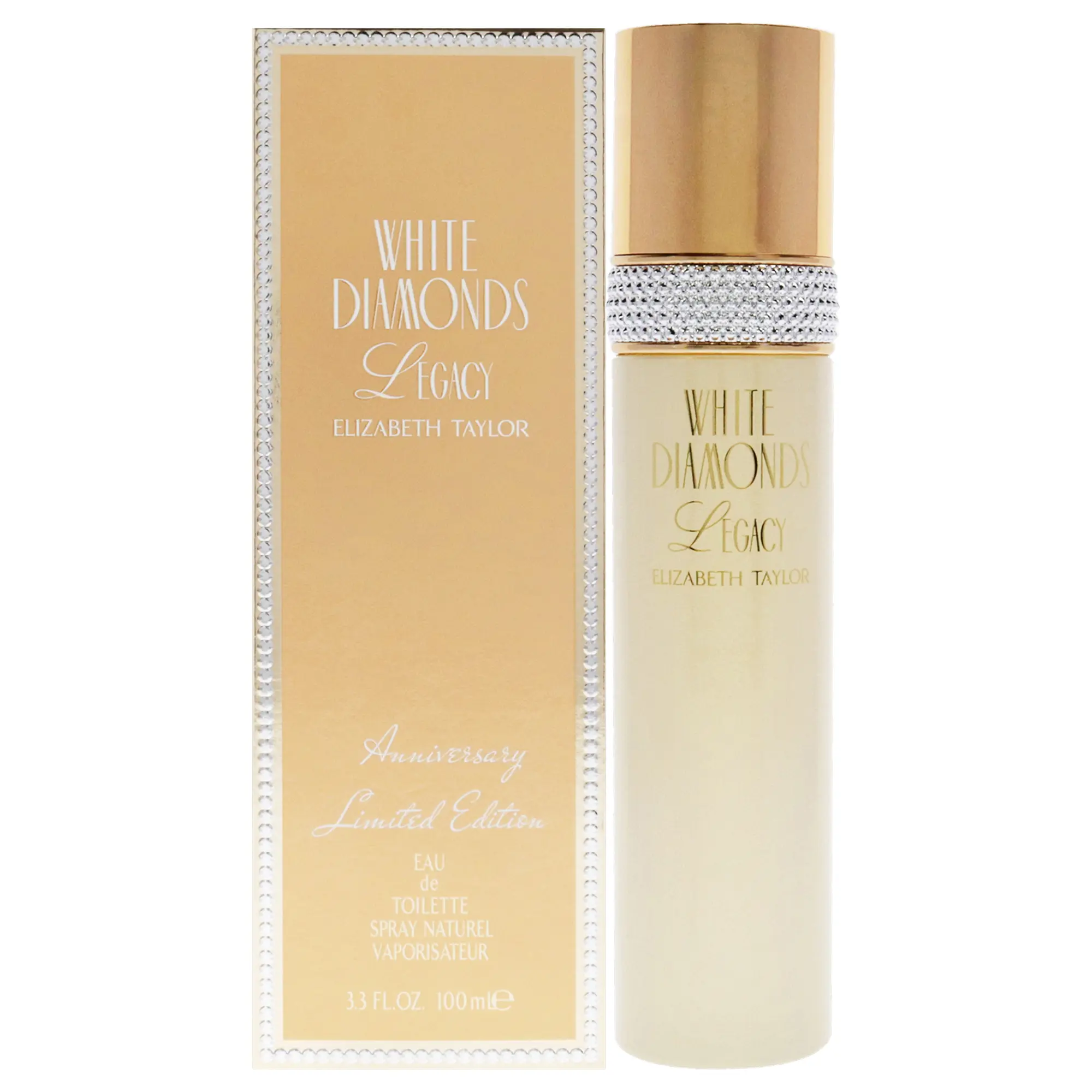 White Diamonds Legacy by Elizabeth Taylor for Women - 3.3 oz EDT Spray