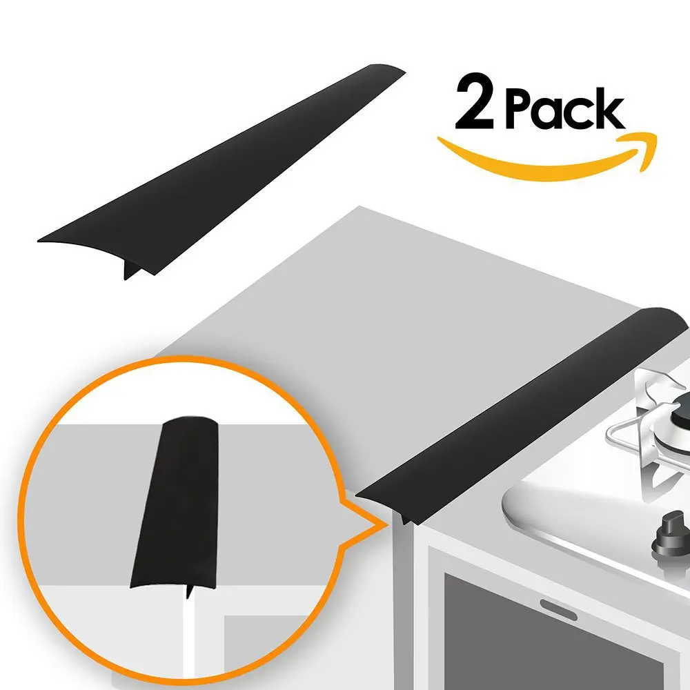 Silicone Gap Seals, Oil Resistant Countertop Covers, Waterproof Heat Proof Stovetop Sealers, Perfect Home Kitchen Maintenance & Gifts, Kitchen Counter Accessory