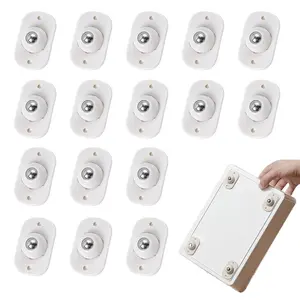 16 Pcs Self-Adhesive Swivel Caster Wheels for Appliances, Appliance Gliders for Household Appliances, 360° Rotating Universal Wheels.