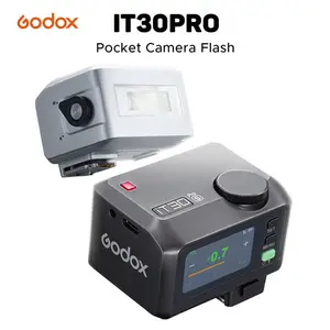 GODOX iT30 Pro TTL Mini TTL Wireless Camera Flash Compatible for Cameras 900mAh Auto Manual iFlash / Pocket Flash (TR),2.4G Wireless Touchscreen Flash,Built-in Lithium Battery