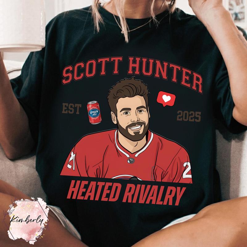 [Sale Up To 50%] Scott Hunter Shirt, Sports Drama Fan Gift, Heated Rivalry Shirt