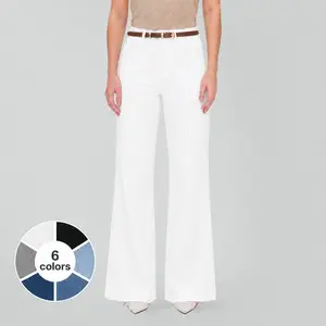 Joy BlueMoment High Waisted Three-proof technology oil resistant stain resistant water repellent High Stretchy BBL Wide Leg Baggy Jeans Spring autumn winter Comfortable Bottoms 6 Colors