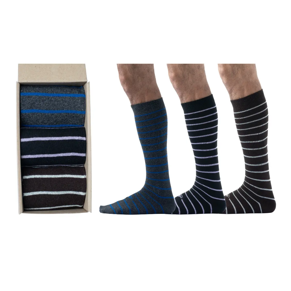 The Office Memo Pack (3 Pairs) - Over the Calf
