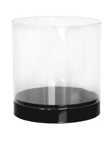 AMKO CRS-IP-R 10 in. One Sided Open Ended Round Acrylic Display