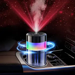 Air Freshener - 4 Adjustable Mist Modes  Air Freshener Diffuser with Starry Sky Projection Auto /Off Aroma Diffuser for  Room  Office Bedroom (Gu Long)