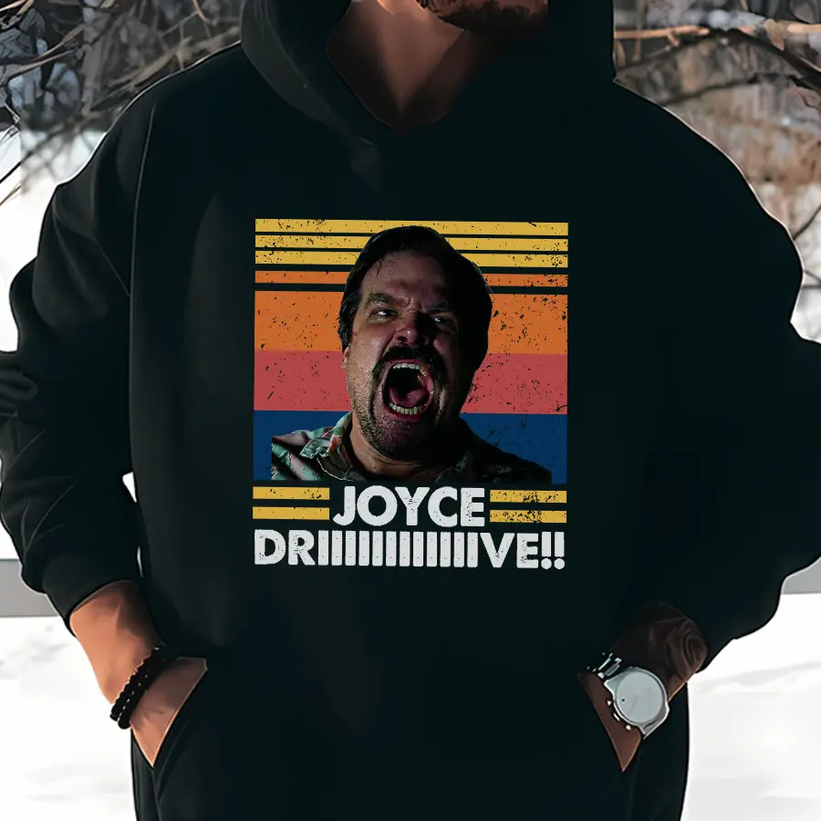 Joyce Drive Shirt, Hopper and Joyce Hoodie, Funny Hop StrangerT Tee
