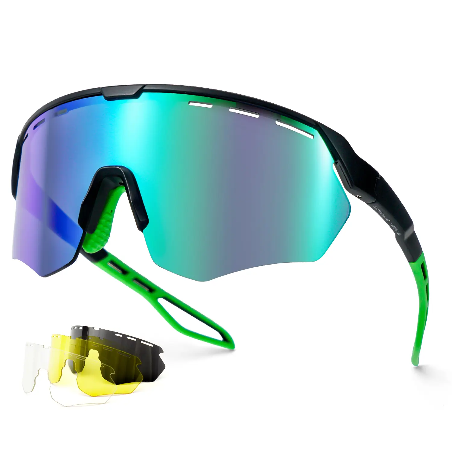 Running, Cycling, or Fishing with clarity – Meeloog Sports Sunglasses offer 3 lenses for any adventure, with UV400 protection for your eyes! ST0156 summerwins Lightweight Windproof Eyewear