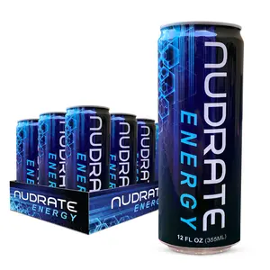 Nudrate Original Flavor Energy Drink 12 fl oz Can Case