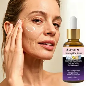 Hexapeptide Essence, Skin Care, Reduces Wrinkles and Fine Lines, Tightens Facial Contours, Non-Greasy Texture, Youthful Look