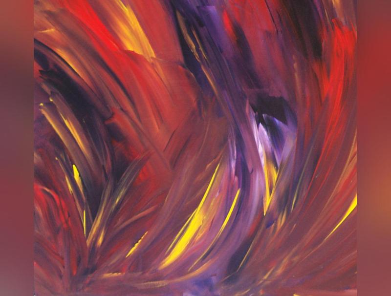 Thriving Original Large Art Piece Abstract Expressionism