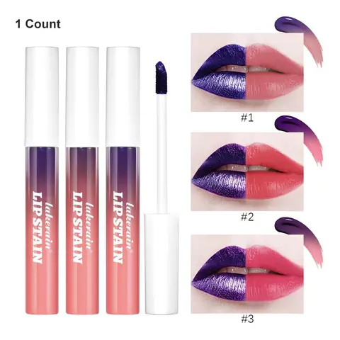 Long-Lasting Peel-Off Lip Stain Kit, Waterproof Natural Lip Tint, Matte Liquid Lipstick, Makeup Accessories for Women, Long Lasting Lipsticks, Lip Products Makeup