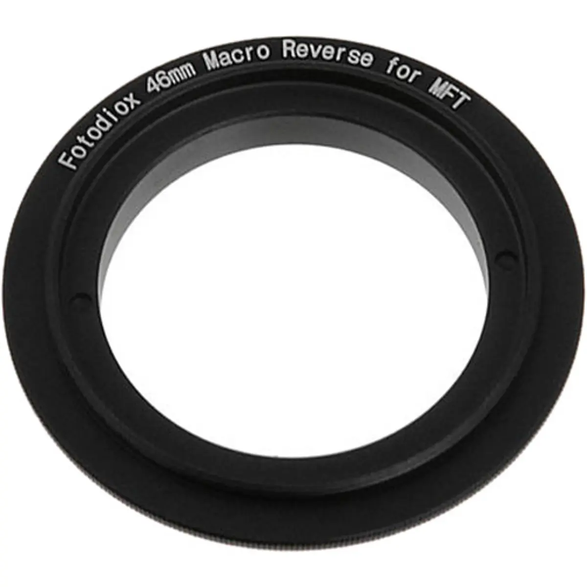 Fotodiox 46mm Filter Thread Macro Reverse Mount Adapter Ring for Micro Four Thirds (MFT, M4/3) Cameras