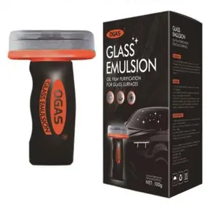 OGAS Windshield Cleaner 100g - Removes Oil Film, Waterproof & Anti-Fog, Hydrophobic Treatment for Car Glass, Safe Rainproof