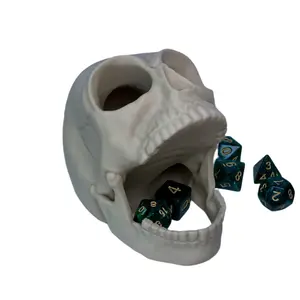 Screaming Skull Dice Tower – Compact Dice Roller for Tabletop Games