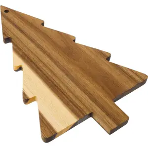 Wooden Christmas Tree Charcuterie Board Xmas  Board Fruit Tray Holiday Cheese Board Xmas Tree Sushi Serving Tray Dessert Candy Dish