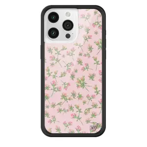 Wildflower Cases - Baby Pink Posie Rosie, Limited Edition iPhone Case | Cover Durable Floral Dainty Aesthetic Cute Girlie