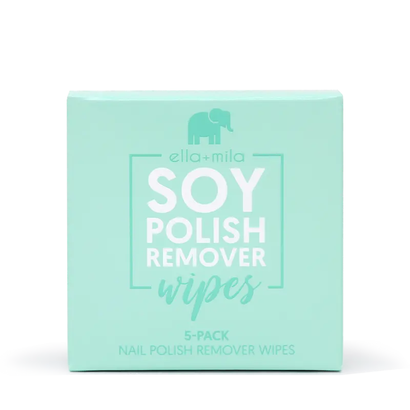 Soy Nail Polish Remover Wipes - Unscented