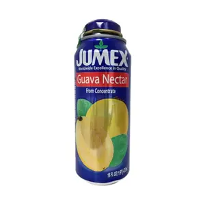 6x Jumex Guava Nectar - Fruit Juice Drink Beverage Sweet Refreshing Liquid Traditional Mexican Refreshment Cold Pressed Style Hydration Natural Flavor Pantry Stock Bundle Bulk Lot Wholesale Multipack Grocery 15.5oz 6ct Pack