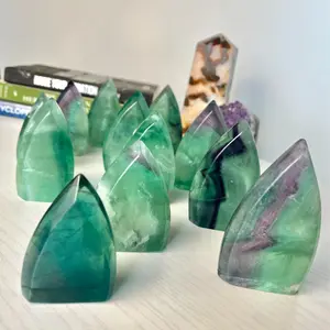 FLUORITE FLAMES // Crystal Freeforms