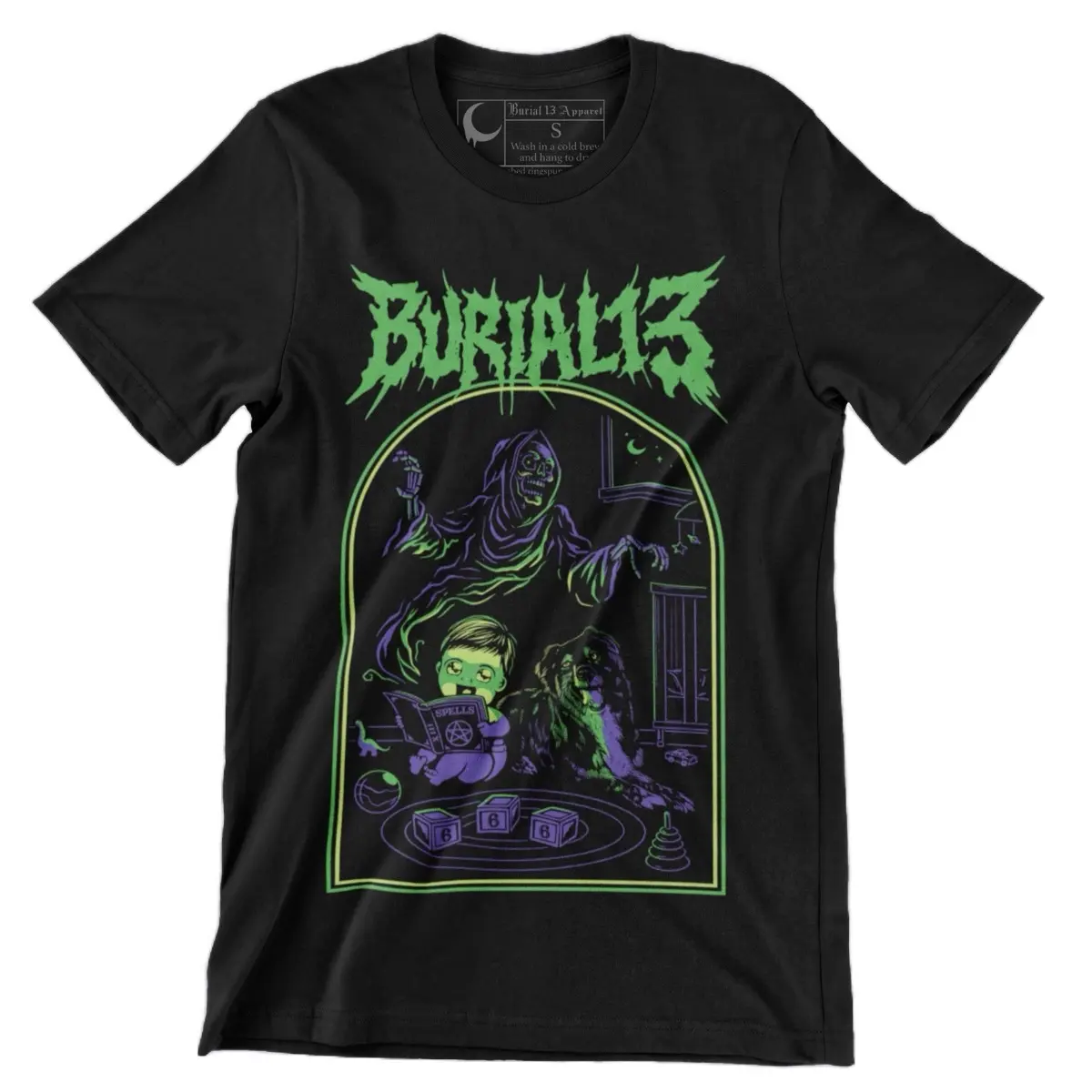 Burial 13 Apparel: Spells For Beginners Unisex Tee