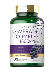 Carlyle Resveratrol Complex - 180 Capsules
