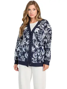 GUESS Female Eco Melinda Jacquard Cardigan