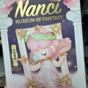 Nanci Museum of Fantasy 1/12 Painting Escapee Collectible Figure with Floral Details and Gold Accents