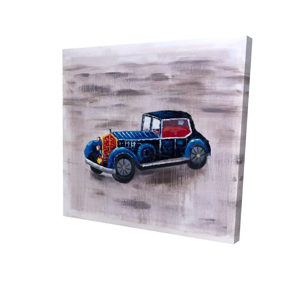 360 Stand 24x24 in Transportation-Themed Toy Car Photo Print, 360-Degree Rotatable Stand, Vintage Wall Art, Decorative Artwork, Artistic Home Decor Wall Art for Room Decoration Gift, Automotive-Themed Wall Arts