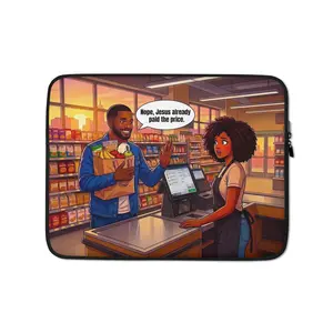 Crowned Legacy "Paid in full"  Premium Laptop 15' Sleeve