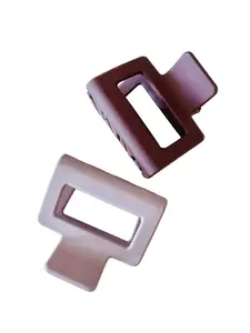 Matte Finish 2" Hair Clip, Assorted
