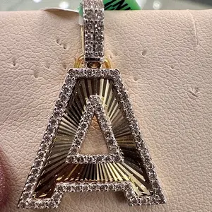 Diamond Inital Charm