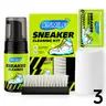X-SMILE Sneaker Cleaning Kit (1 set) — Premium shoe care products including a dry cleaner, stain removal wipes, foam sneaker cleaner, plus dedicated cleaning brush and shoe cleaning tools