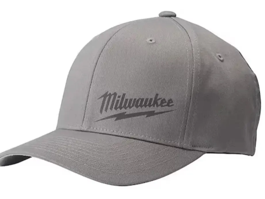 Hat 504G-LXL Large/Extra Large Gray Fitted Hat MILWAUKEE MDD give Chuck