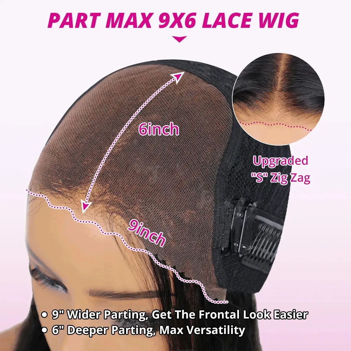 9x6 Glueless Wig