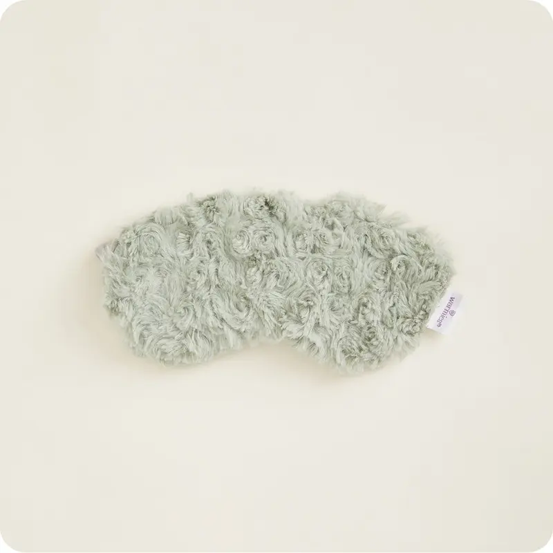Curly Sage Green Eye Mask Warmies