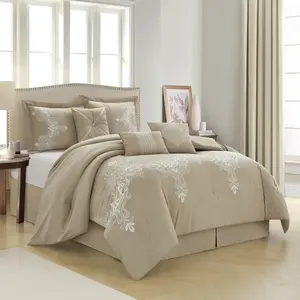 Diona Damask 7 Piece Comforter Set