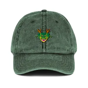 Wishing Dragon Embroidered Cap